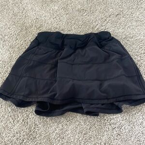 Lululemon black tennis skirt